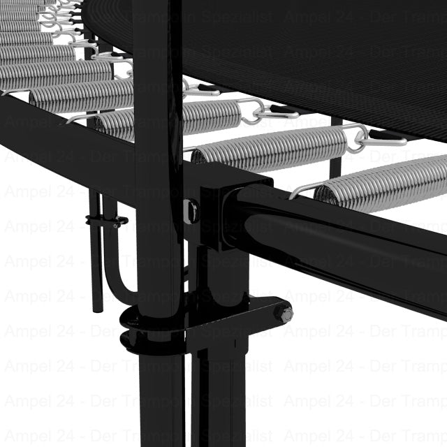 Deluxe Metallschelle, schwarz, mit Werkzeug_2