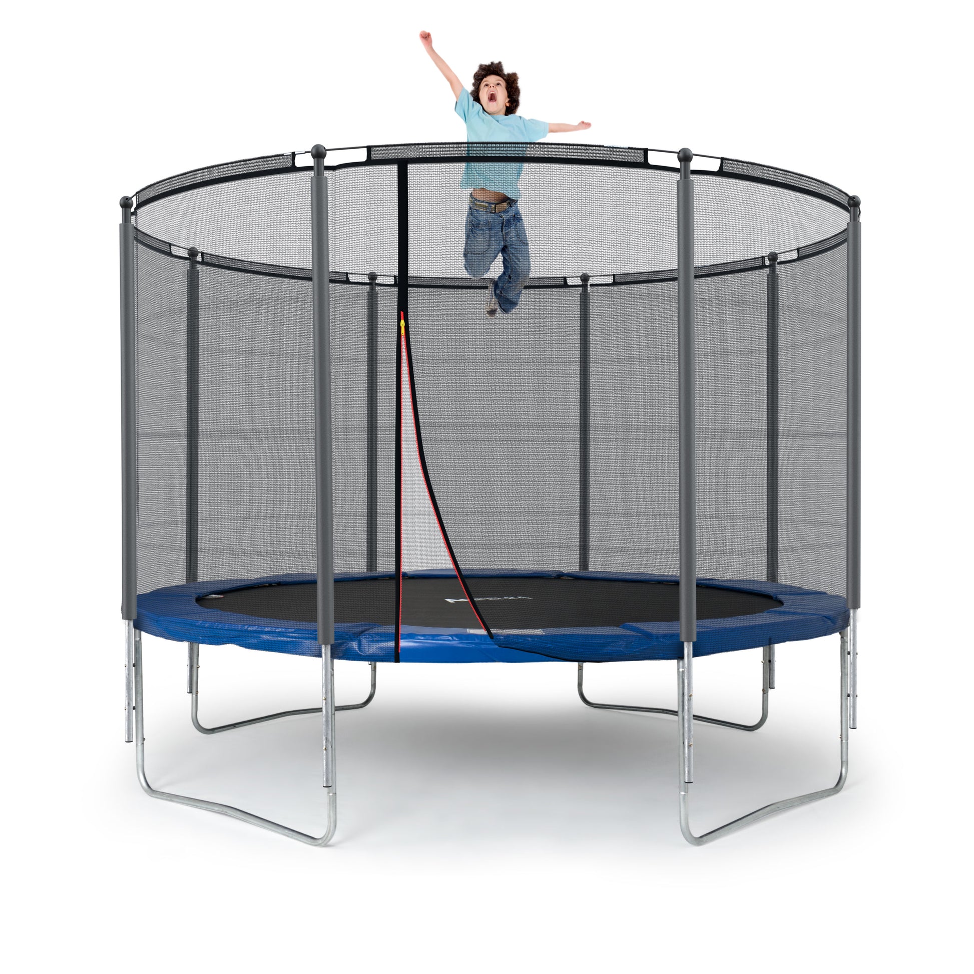 Klassik Trampolin Ø 305 cm (blau, bis 150 kg)_1