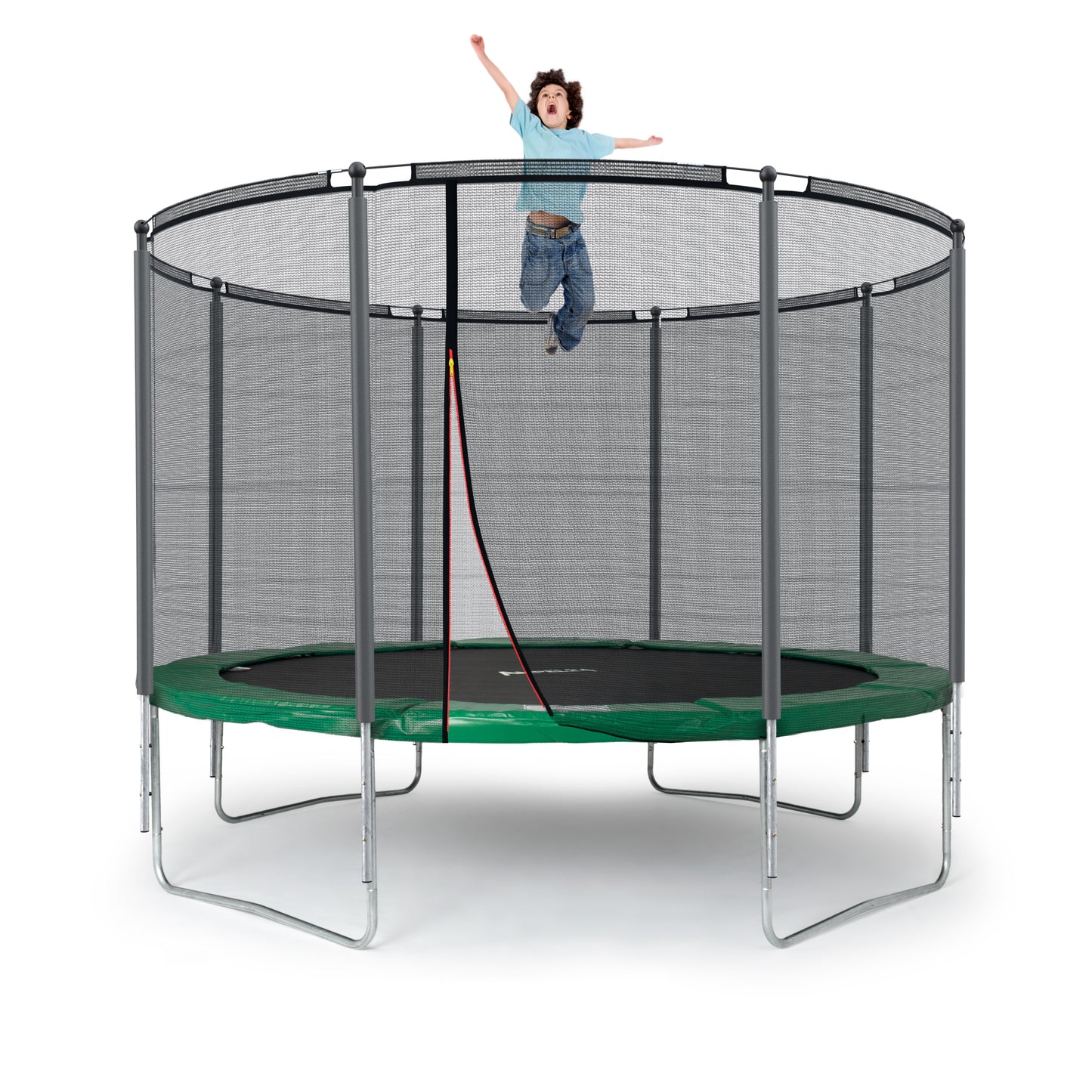 Klassik Trampolin Ø 305 cm (grün, bis 150 kg)_1