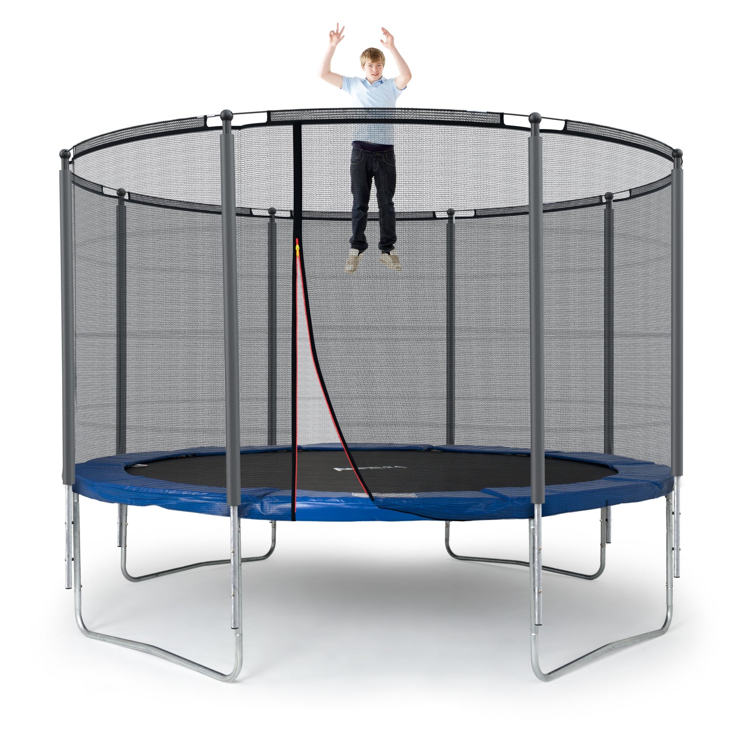 Klassik Trampolin Ø 366 cm (blau, bis 160 kg)_1